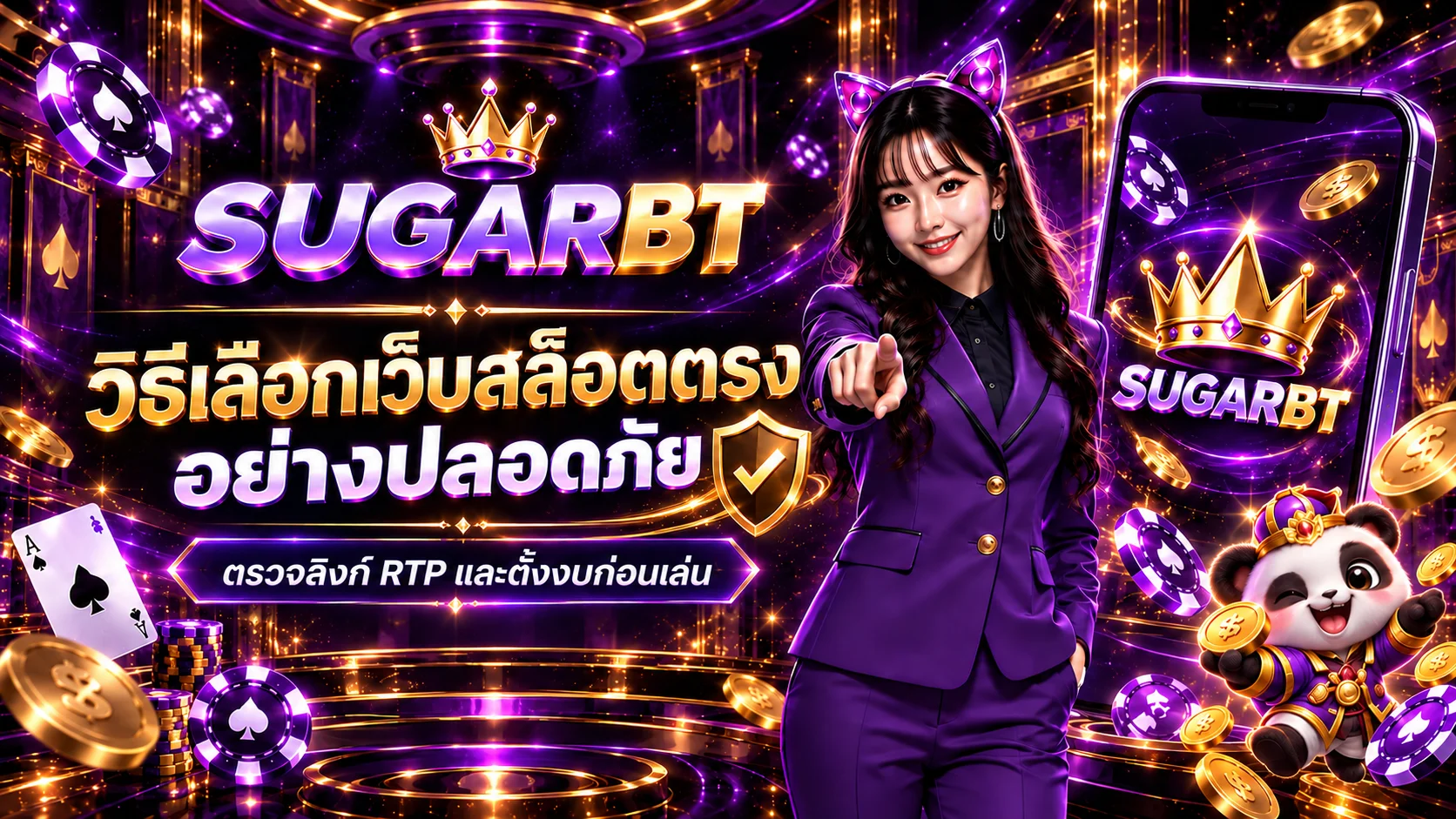 SUGARBT วิธีเลือกเว็บสล็อตตรง PG อย่างปลอดภัย